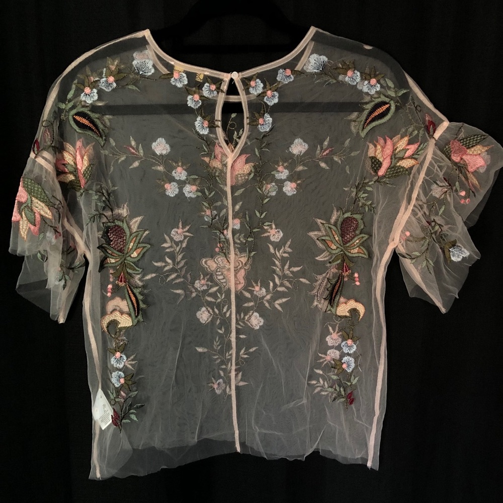 Embroidered Top - Picture 2 of 7